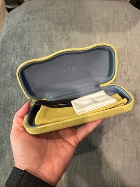 Gucci Sunglasses Case - Yellow